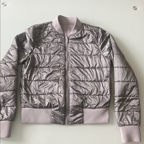 Lululemon Athletica Non-Stop Bomber Reversible Jacket Sz 6 - Picture 10 of 16